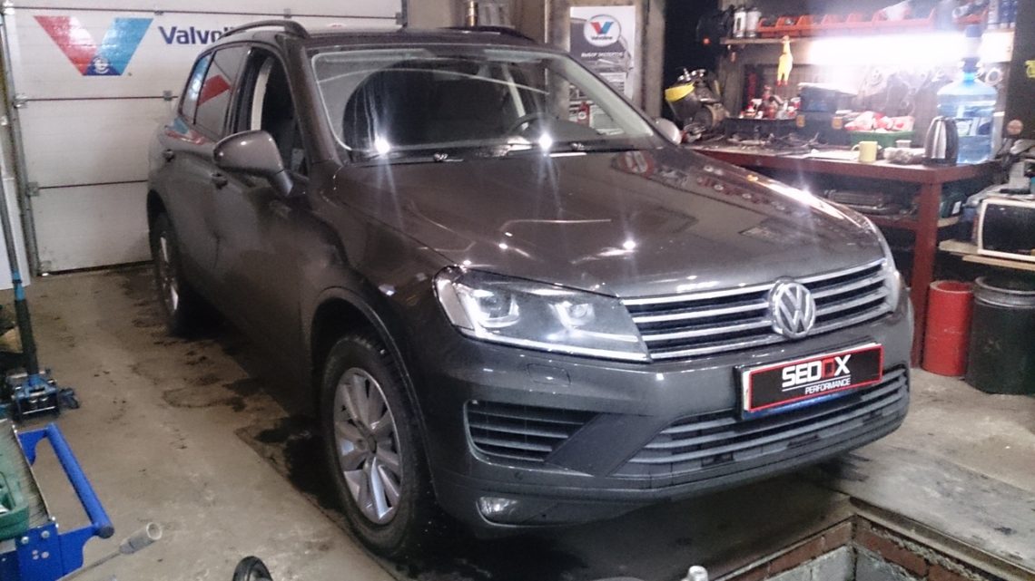 Чип-тюнинг. Touareg II (7P) 2017г 3.6 V6 FSI 249hp.